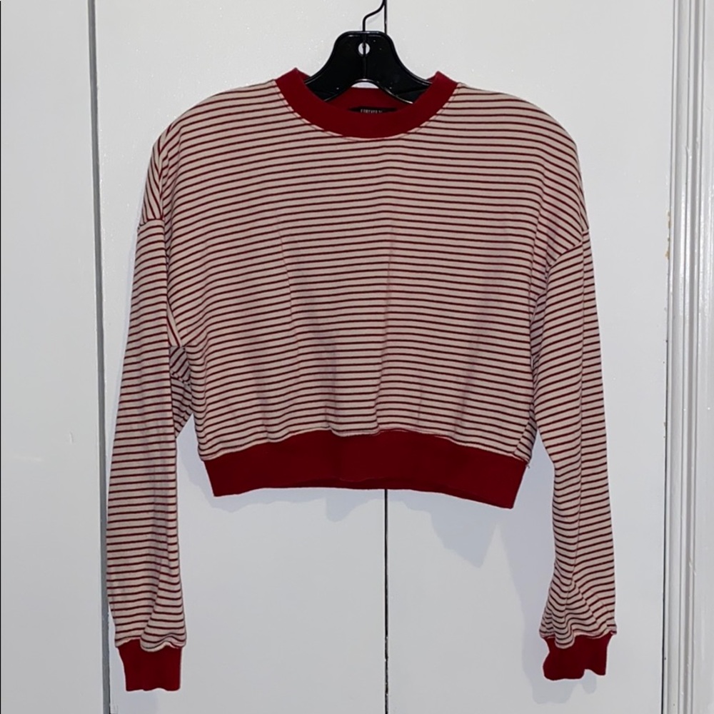 Forever 21, stripes crop top